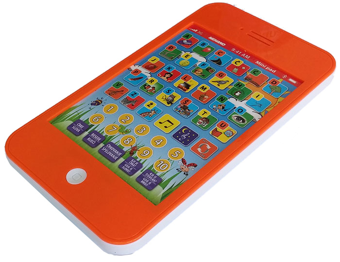 MEHANO Interaktivna igračka tablet MINIPAD E285 - slovenački, srpski - detalj