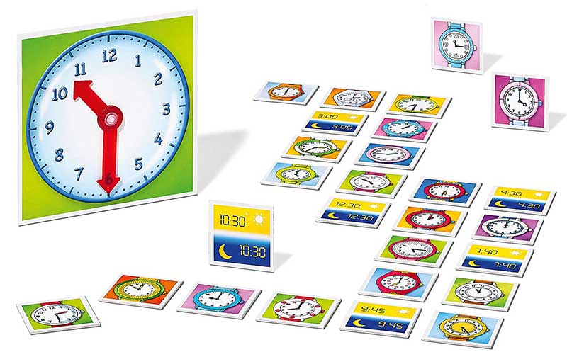 Društvena igra Satovi Ravensburger 24415 - detalj