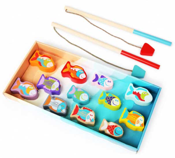 Cubika Drvena igračka Pecanje 13739 - detalj