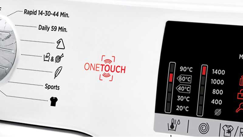 Veš mašina Slim HOOVER H3W4 472DE/1-S - detalj