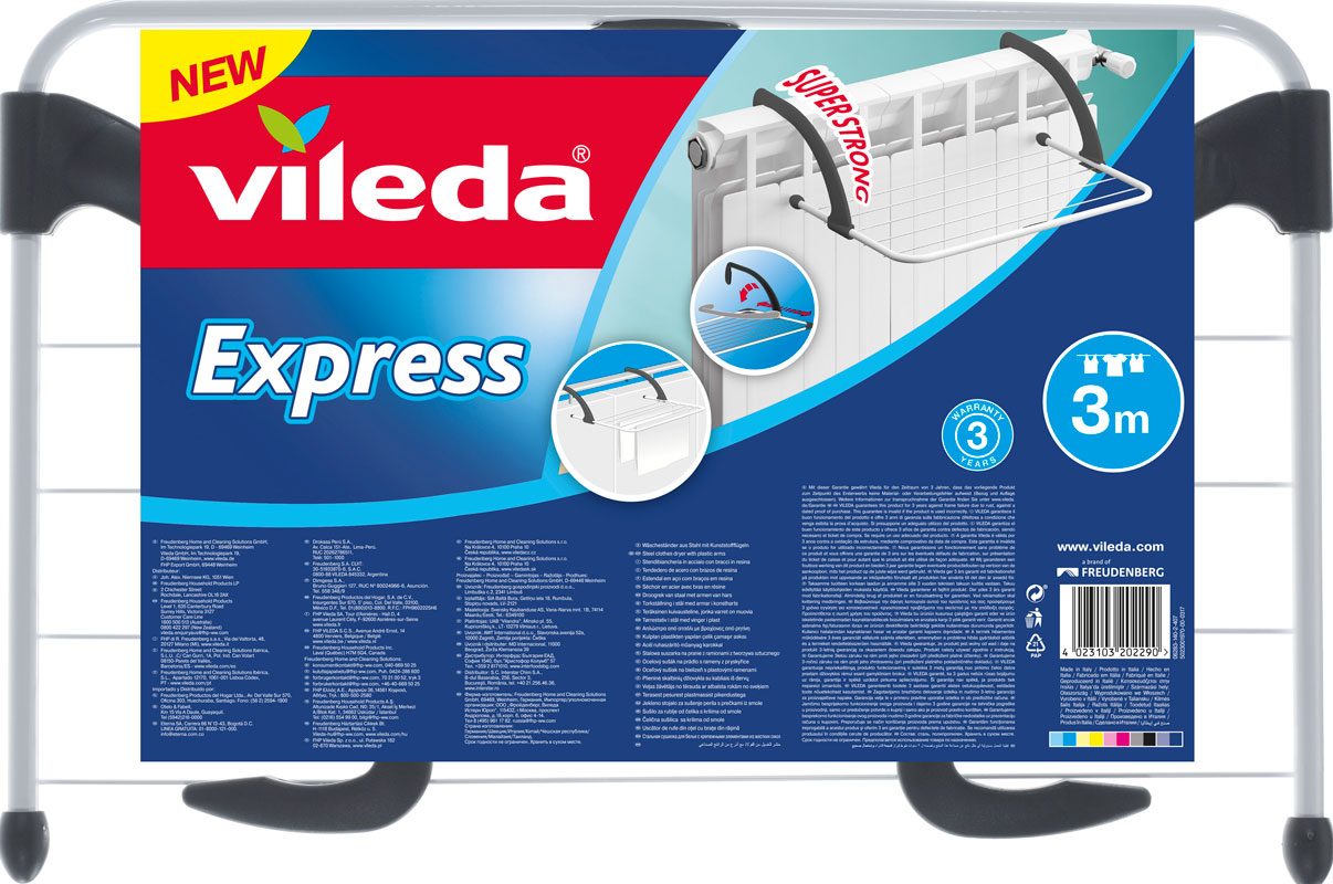 Vileda Airy Express viseća sušilica za radijator - detalj