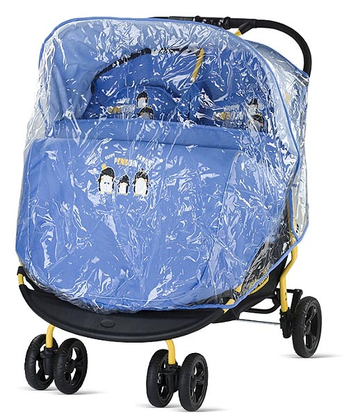 Chipolino kolica za blizance Mandy blue - detalj