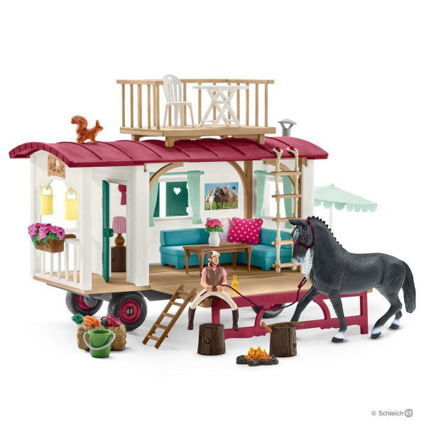 Schleich Figure Konji - Tajni trening 72141 - detalj