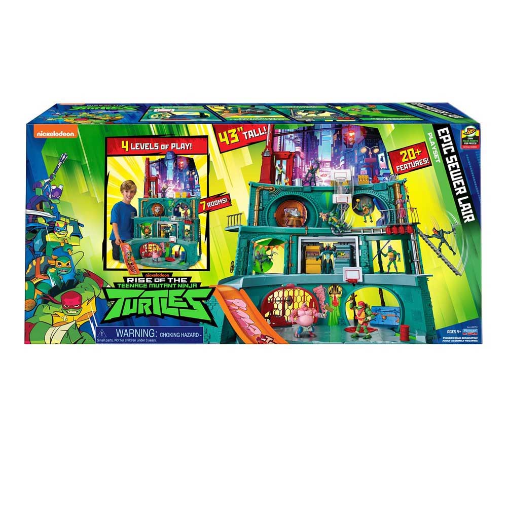 Set za igru TMNT - Nindža kornjače skrovište PM82751 - detalj