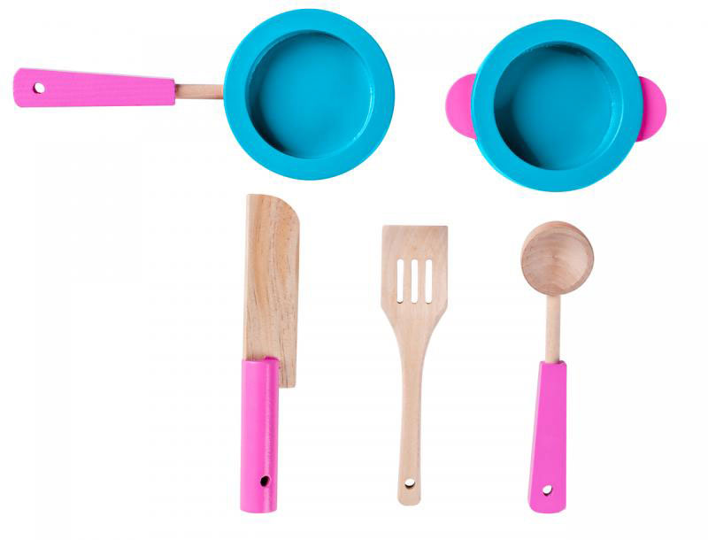 Drvena dečija kuhinjica Julia Woodyland 91875 - detalj