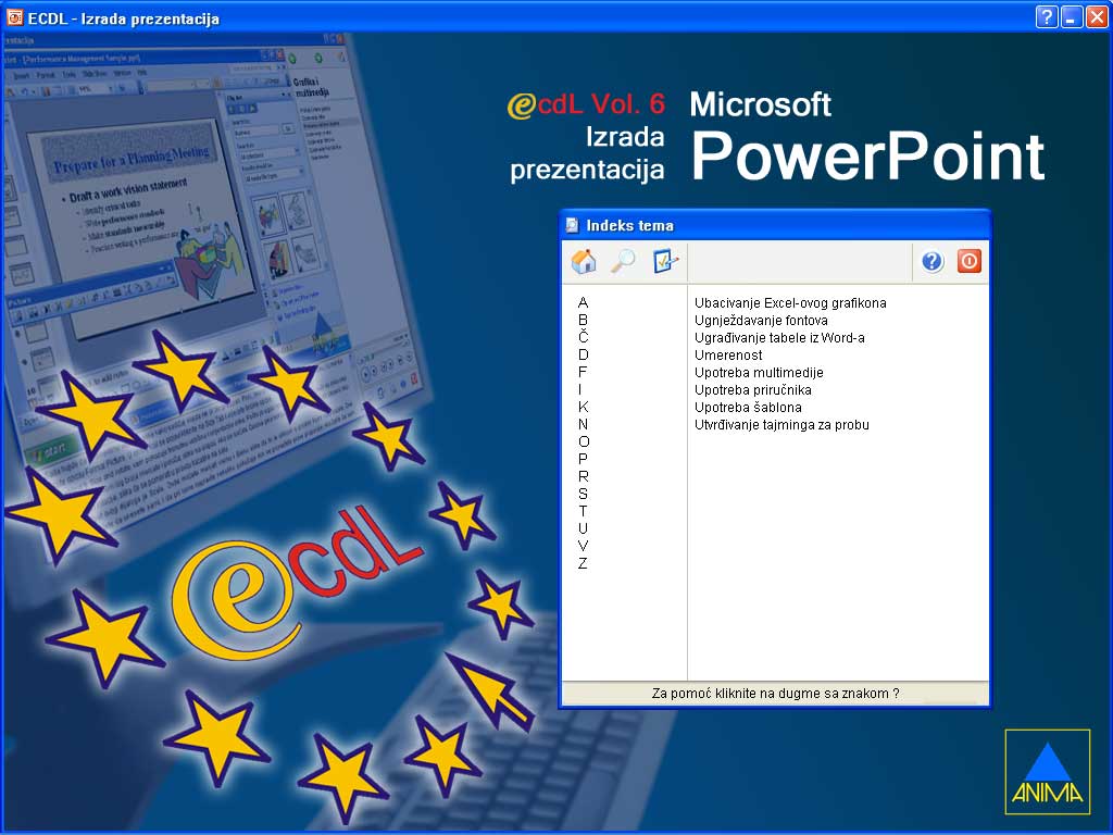 Multimedijalni kurs - PowerPoint 2003 - detalj