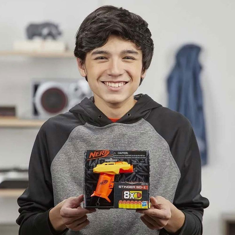 NERF Oružje sa municijom Pištolj ALPHA STRIKE STINGER SD1 E6972 - detalj