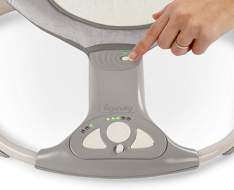 Ingenuity Bebi ljuljaška i baunser sa melodijama Candler 10216 - detalj