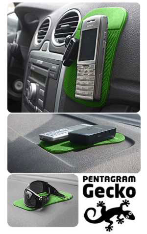 Gecko - Univerzalni auto držač za telefon, gps, mp3... - detalj