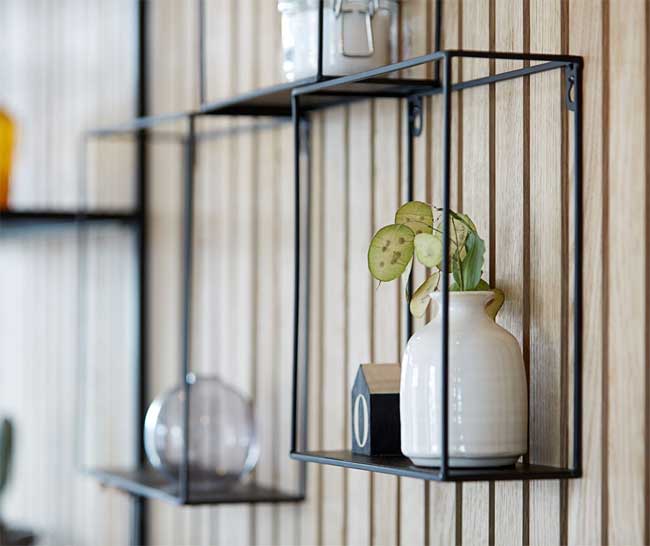 Zidne viseće police Guard 2 kom/p - detalj