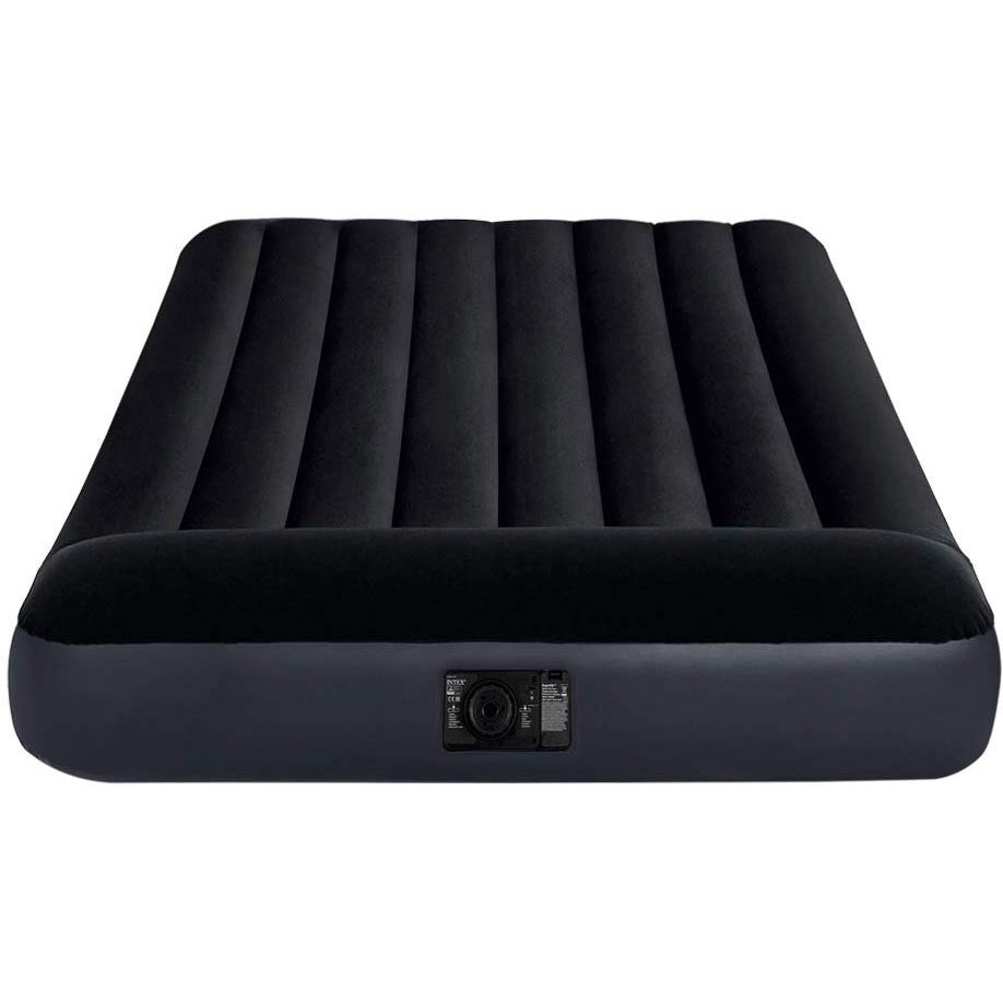Intex 64148 Dura-Beam Standard Classic Krevet Na Naduvavanje 137x191x25 cm Sa Električnom Pumpom i Uzglavljem - detalj