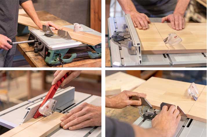 Stona stacionarna testera Bosch AdvancedTableCut 52 NanoBlade 0603B12000 - detalj