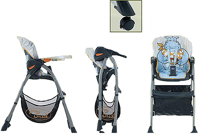 Chicco stolica za hranjenje HAPPY SNACK - 60656.69 - detalj