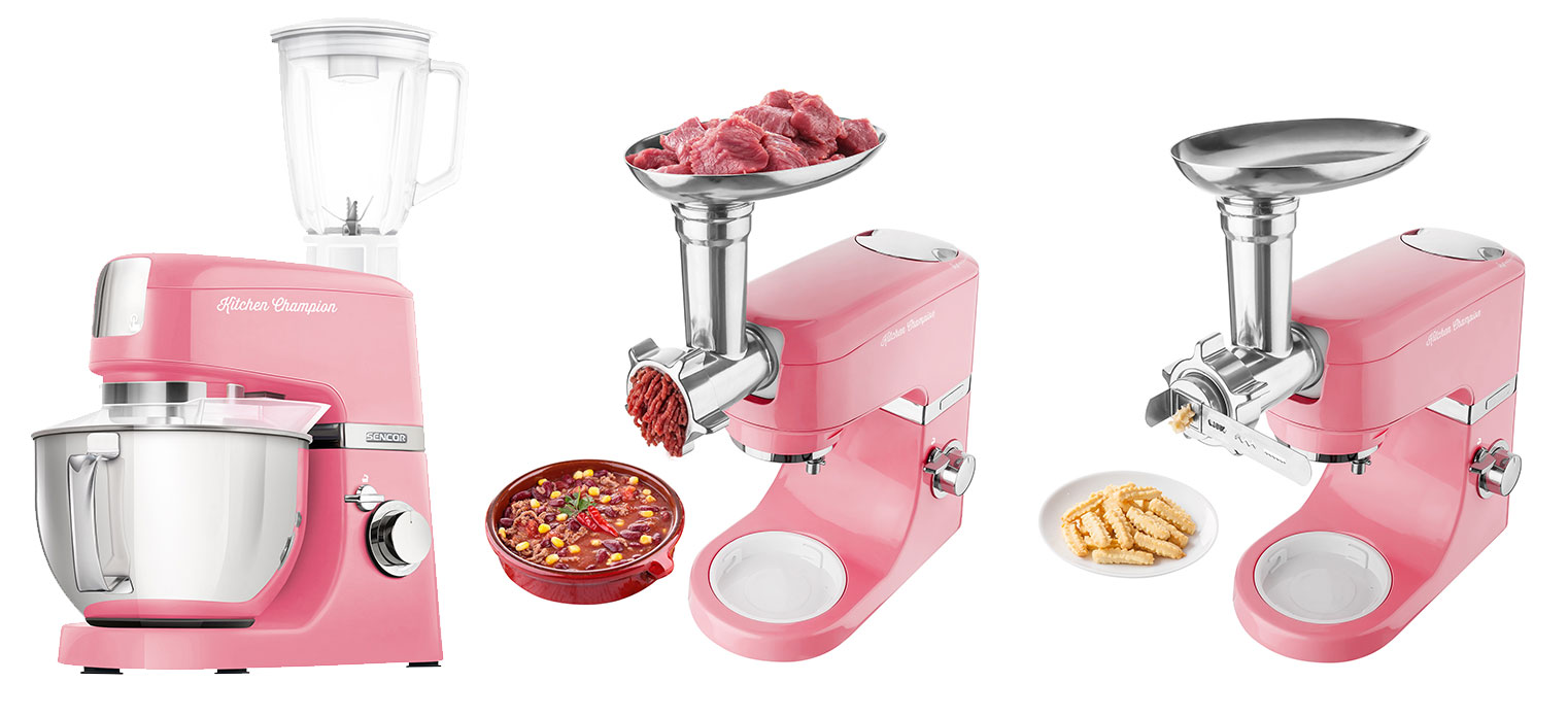 SENCOR Multipraktik Mikser hrane sa posudom i dodacima STM 6354RD - detalj