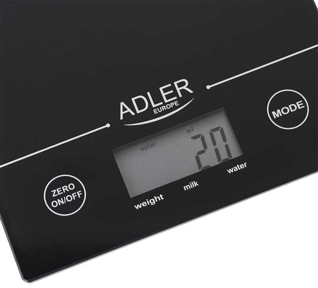 Digitalna kuhinjska vaga 5kg Adler AD3138B - detalj