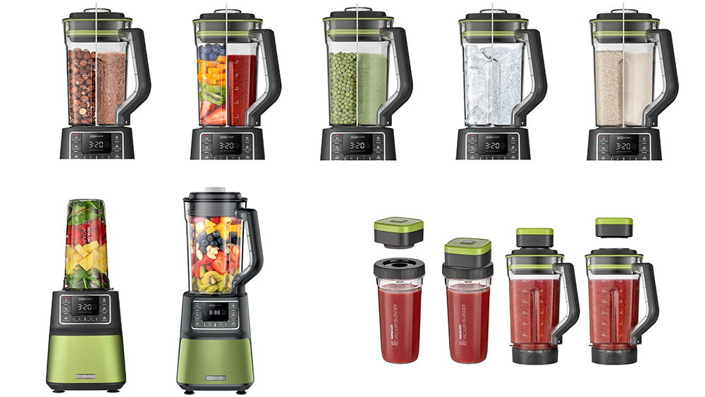 SENCOR Automatski vakuumski super blender Smoothie SBU 7874RD - detalj