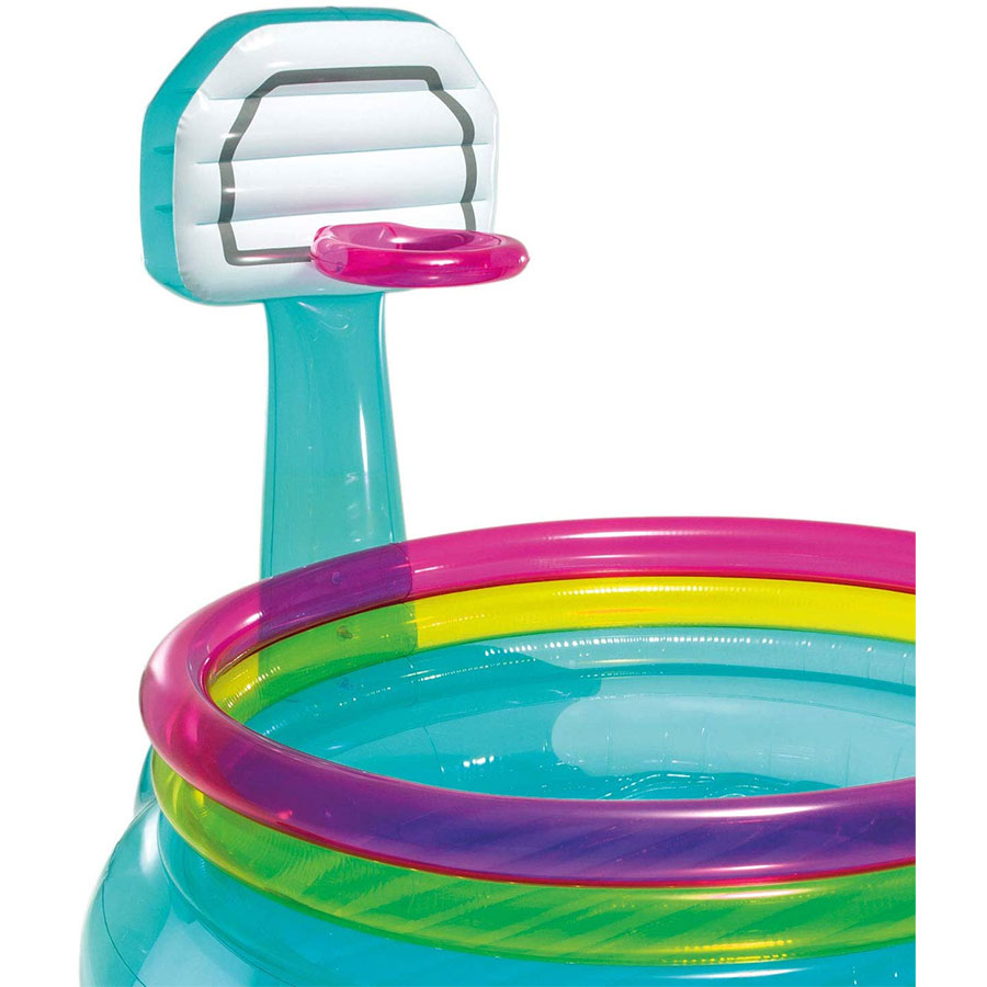 Intex Jump-O-Lene 48265 trampolina na naduvavanje sa košem - detalj