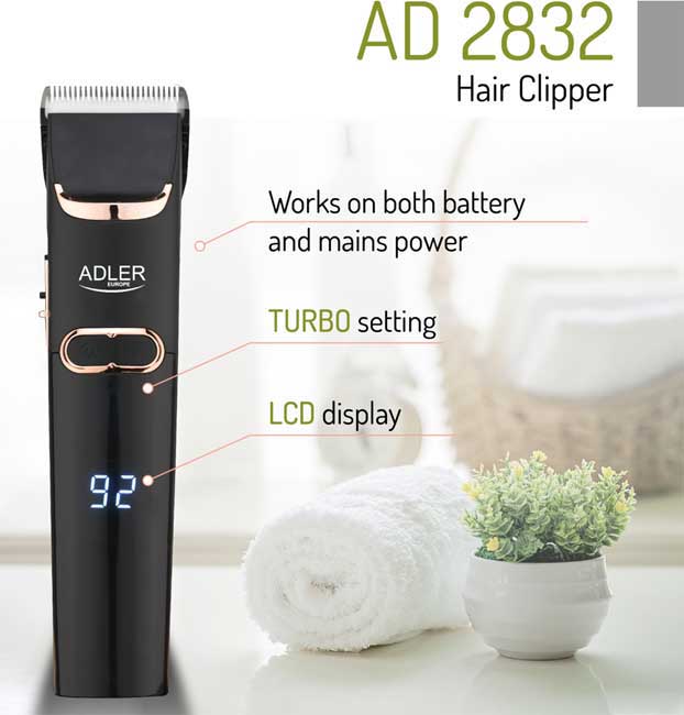 Bežična mašinica za šišanje Adler AD 2832 - detalj