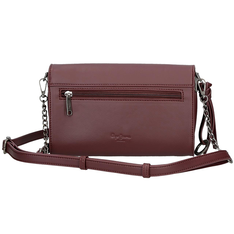Pepe Jeans Ženska torbica Mara bordeaux 72452 - detalj