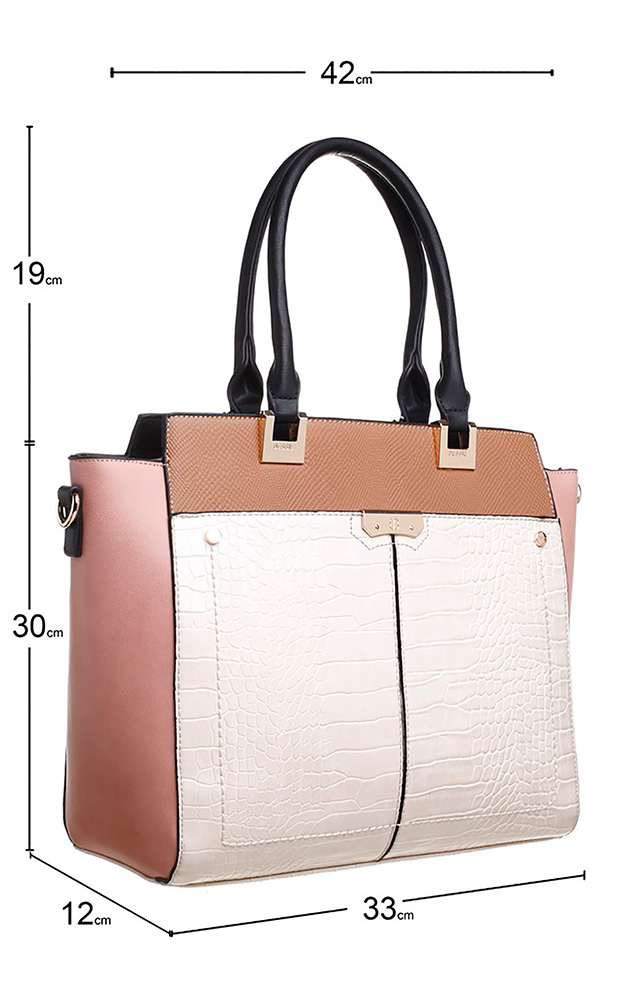 BESSIE Ženska tašna Tote Multi Colour BD4224 - detalj