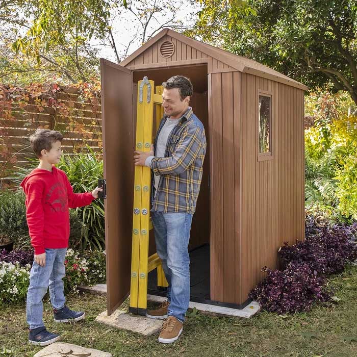 Pomoćna baštenska montažna kućica - Šupa Keter Darwin 246949 - detalj