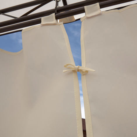Gazebo Sa Zavesama 3 x 3 m Mondello - detalj