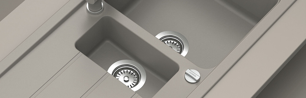 Granitna sudopera Formhaus D-150L sabbia - detalj