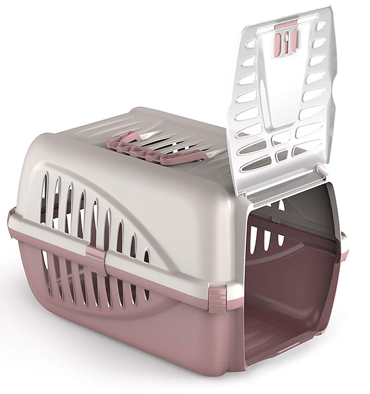 Transportna kutija za mačke i male pse Panzer Georplast 10567 - detalj