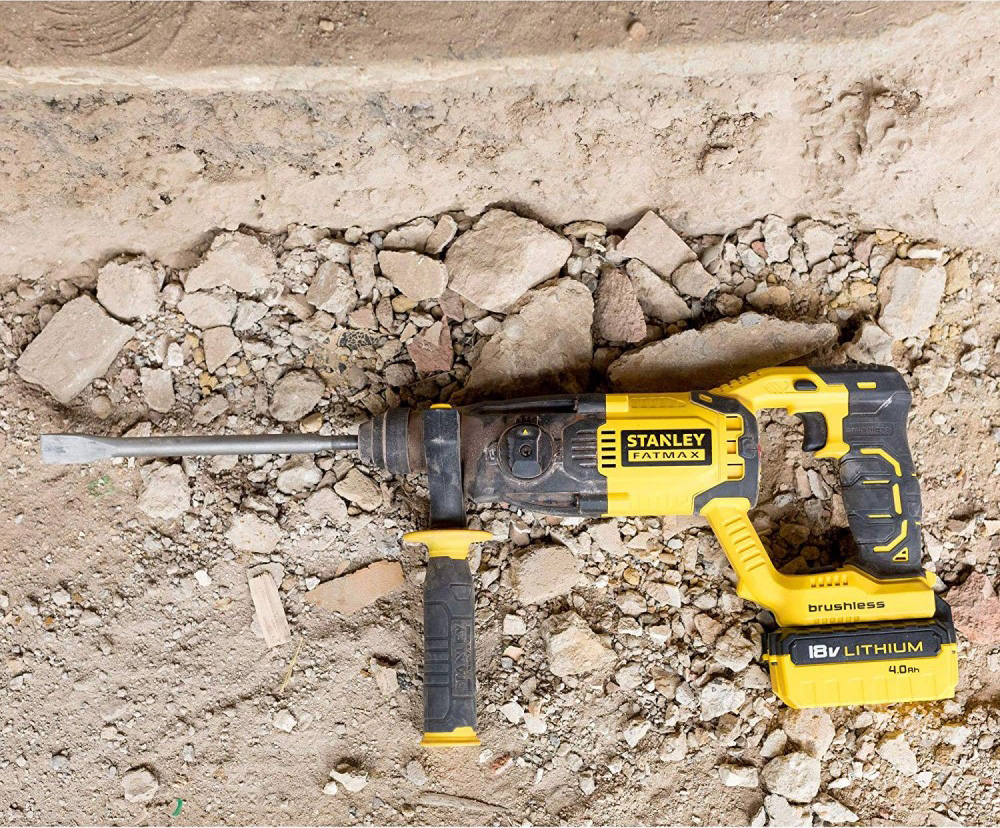 Stanley Fatmax aku-elektro pneumatski čekić bušilica FMCD900M1S - detalj