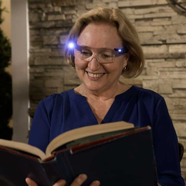 Vizmaxx Magnibrite naočare sa ugrađenim LED svetlima - detalj