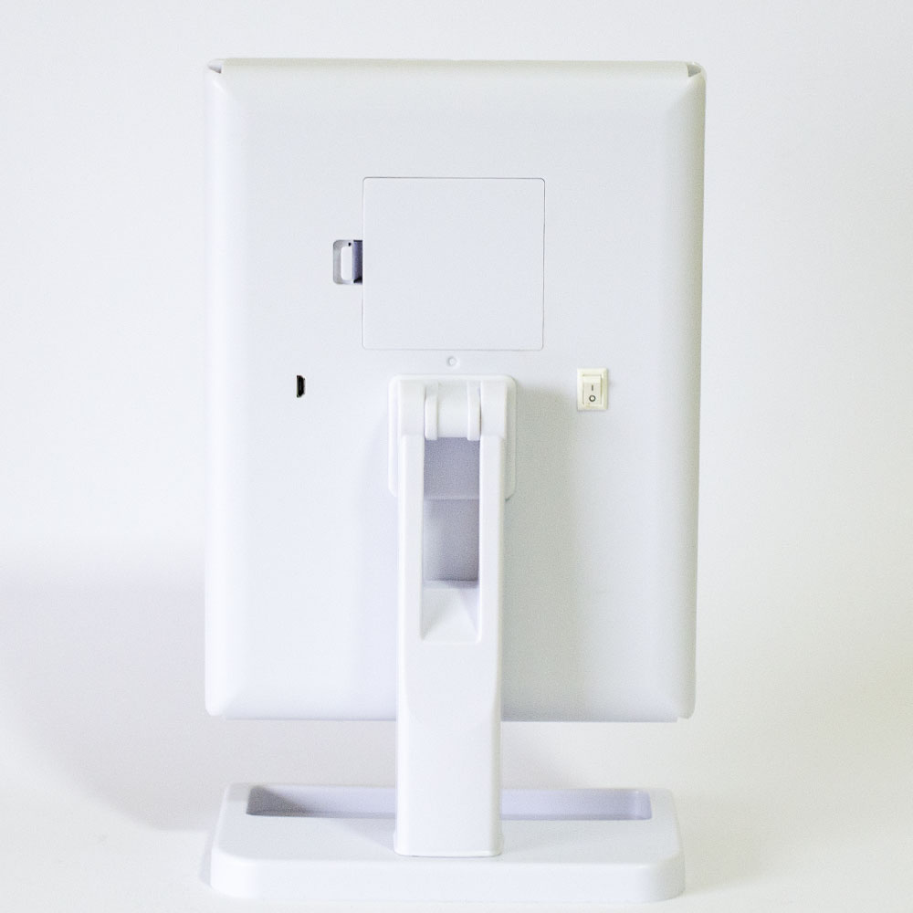 Ogledalo za šminkanje sa LED rasvetom belo - detalj