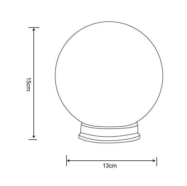 Globo stona lampa Cosila sa prekidačem - detalj