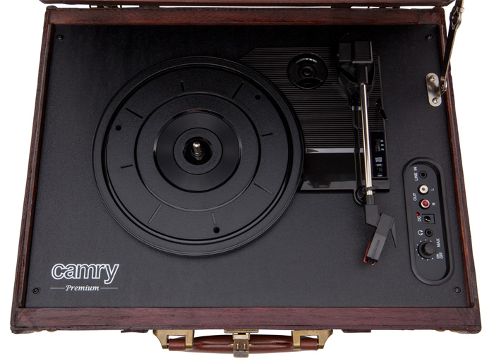 Gramofon u koferu Vintage Style Camry CR 1149 - detalj