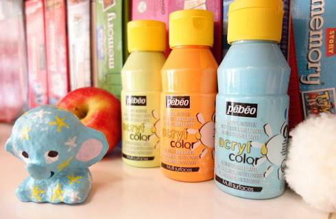 PEBEO Acrylcolor - Akrilne boje za decu SVETLO ROZE 150ml 668112 - detalj