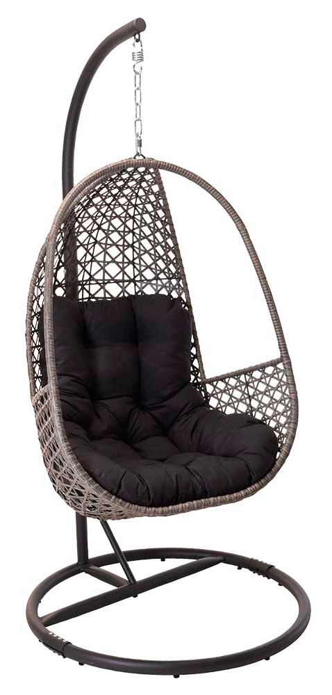 Jaje - Viseća Ljuljaška - Čelik Wicker Ratan - detalj