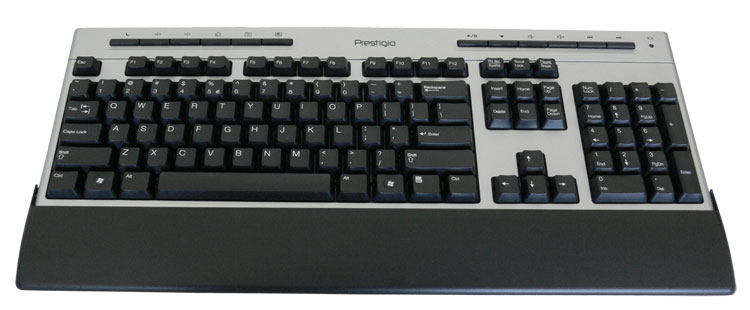 Prestigio bežična tastatura i miš - detalj