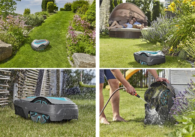 Robot kosačica za travu Gardena SILENO city 250 - detalj