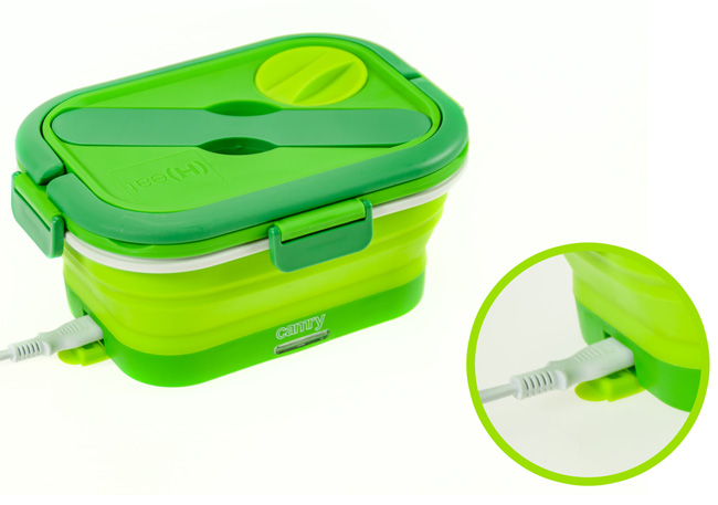 Električna sklopiva posuda za čuvanje i podgrevanje obroka Camry CR4475 - detalj