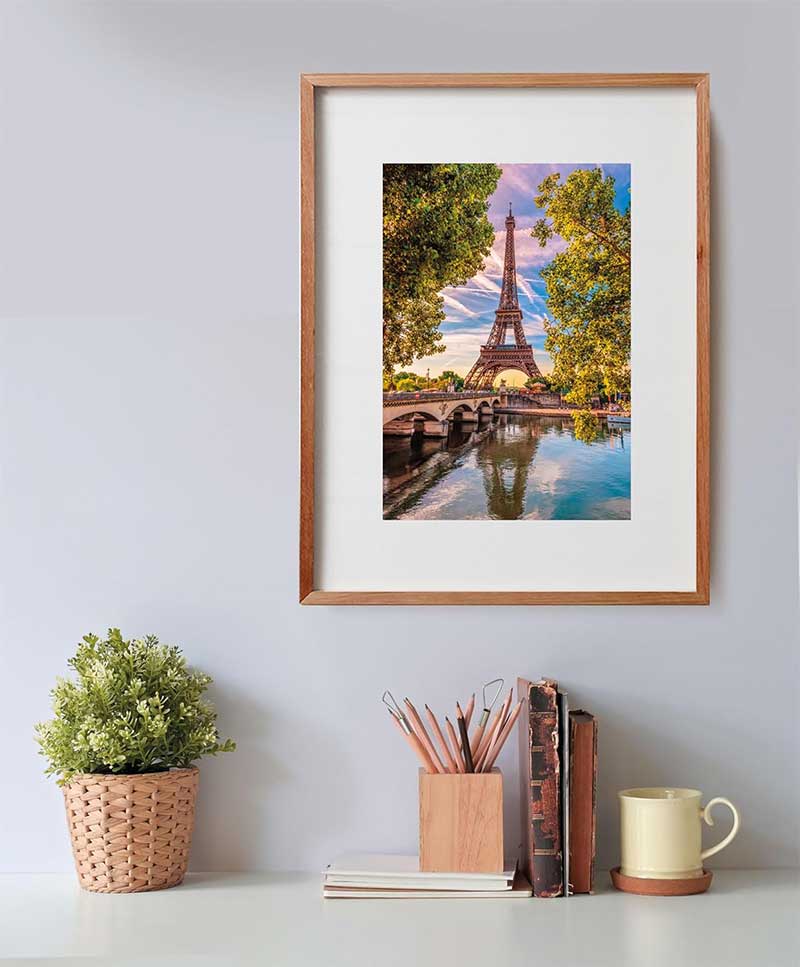 Puzzle slagalica 500 delova Preko reke Sene Clementoni HQC 35524 - detalj