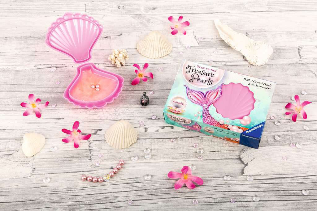 RAVENSBURGER Početni set za kreiranje nakita - Školjka sa biserom FRIENDSHIP RA18087 - detalj
