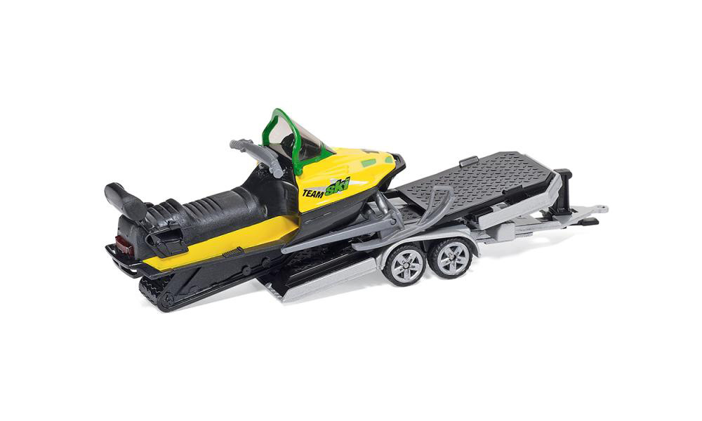 SIKU Auto sa prikolicom i motornim sankama 2548 - detalj