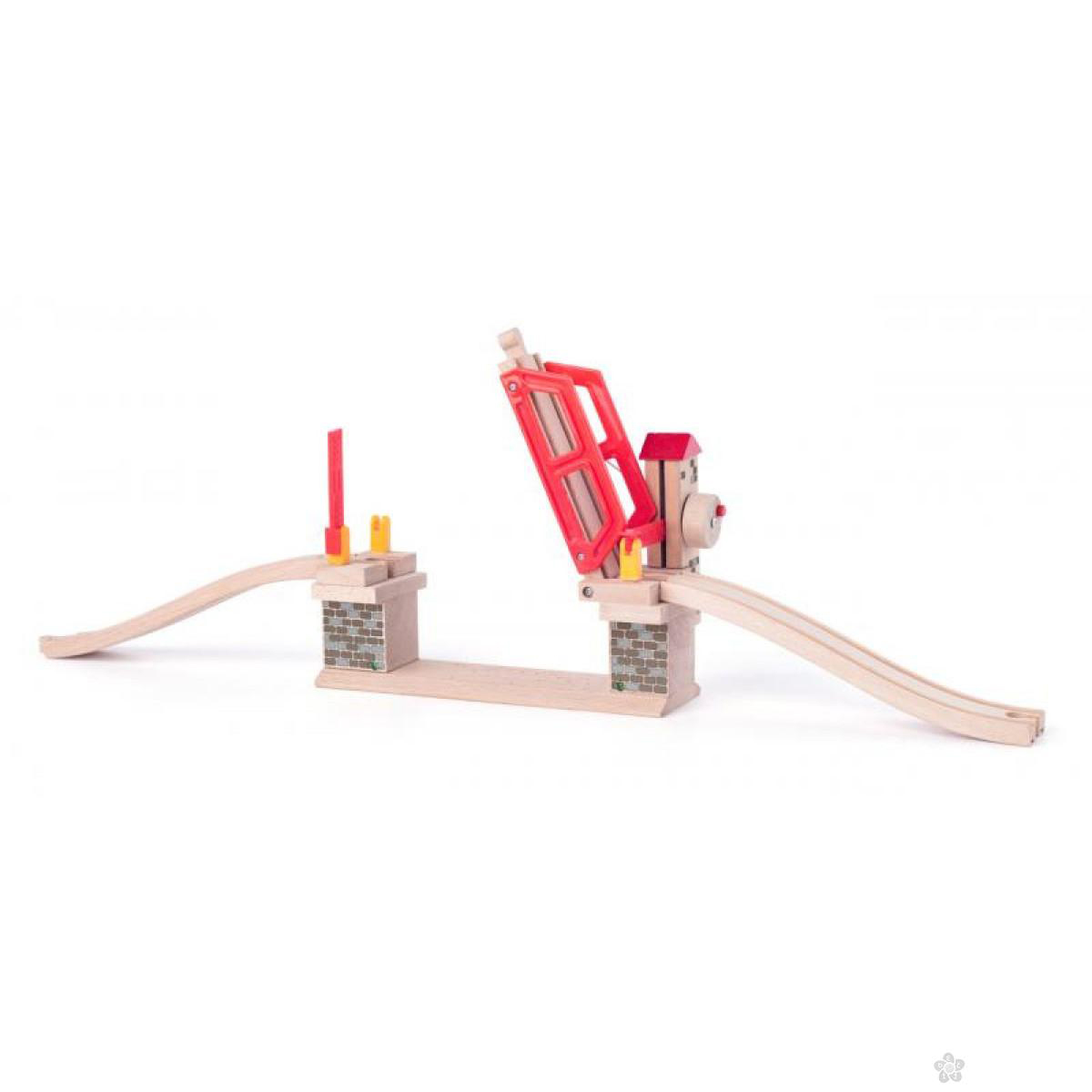 WOODY Delovi za prugu Pokretni MOST 91870 - detalj