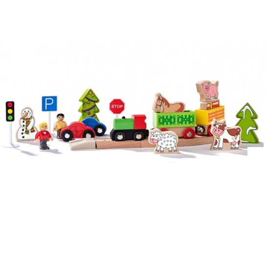 WOODY Advent kalendar Božićni kalendar Božić 91928 - detalj