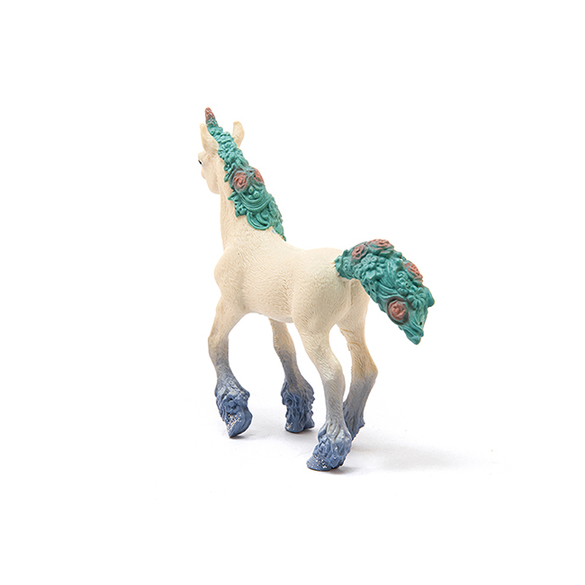 SCHLEICH Figurice Bayala - Cvetno jednorog ždrebe 70591 - detalj