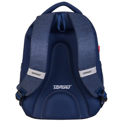 TARGET 2 u 1 - Ranac za školu CURVED Grey Melange 26646 - detalj