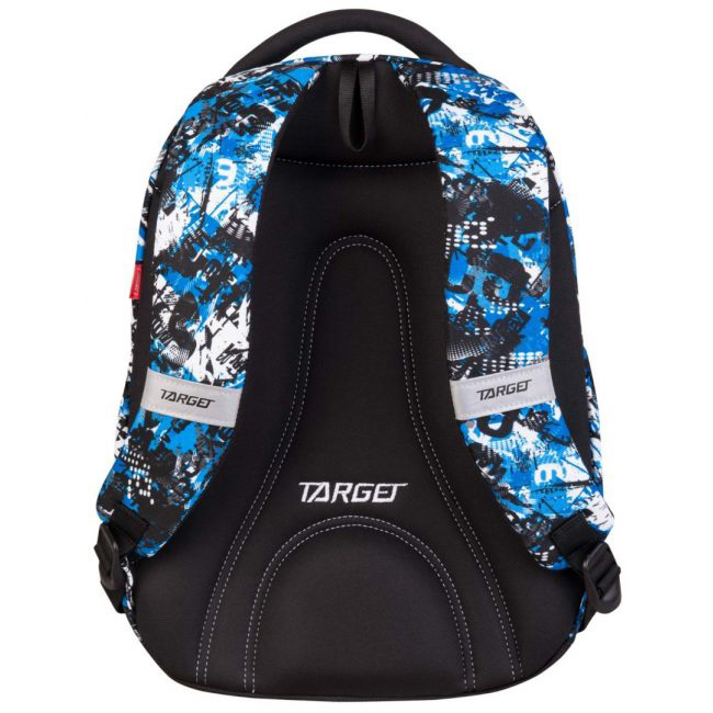 TARGET 2 u 1 - Ranac za školu CURVED Newspaper 26696 - detalj