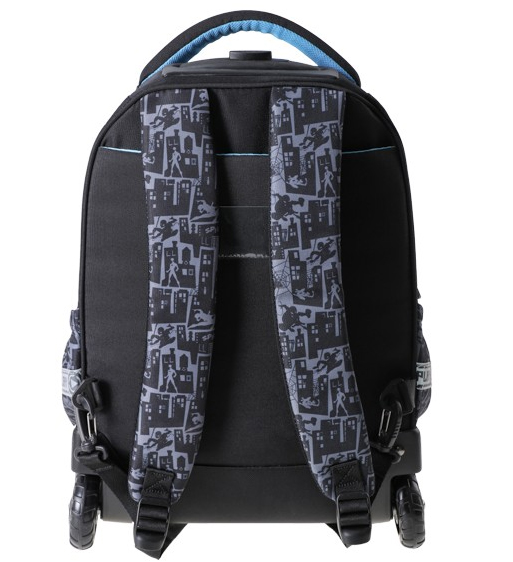 Školski ranac sa točkićima Play - Spider-Man WG - detalj