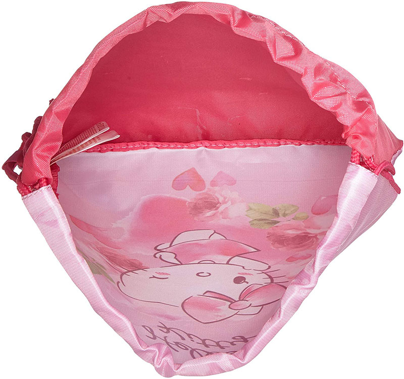 TARGET Vrećica za sportsku opremu Torba za fizičko Gym Bag HELLO KITTY LOVES YOU 19680 - detalj