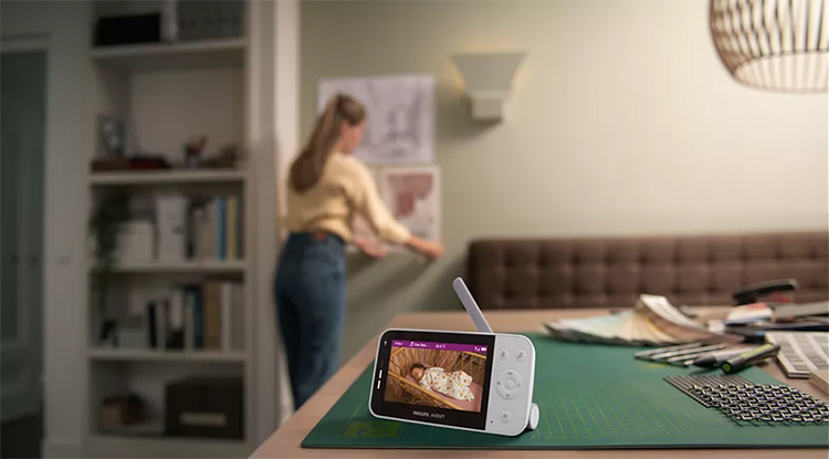 Philips Avent Connected Bebi monitor za povezivanje sa telefonom SCD923/26 - detalj