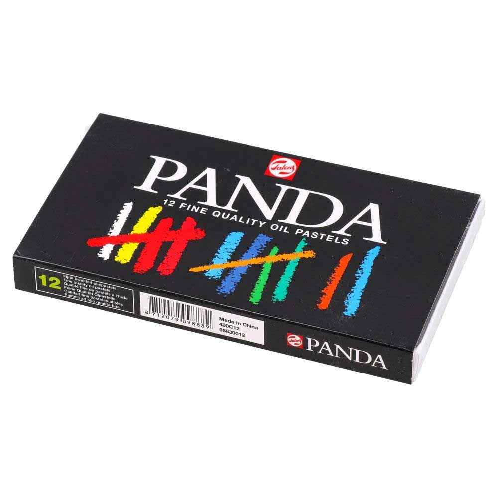 Pastel boje za decu Komplet 12 komada Panda Royal Talens 689201 - detalj